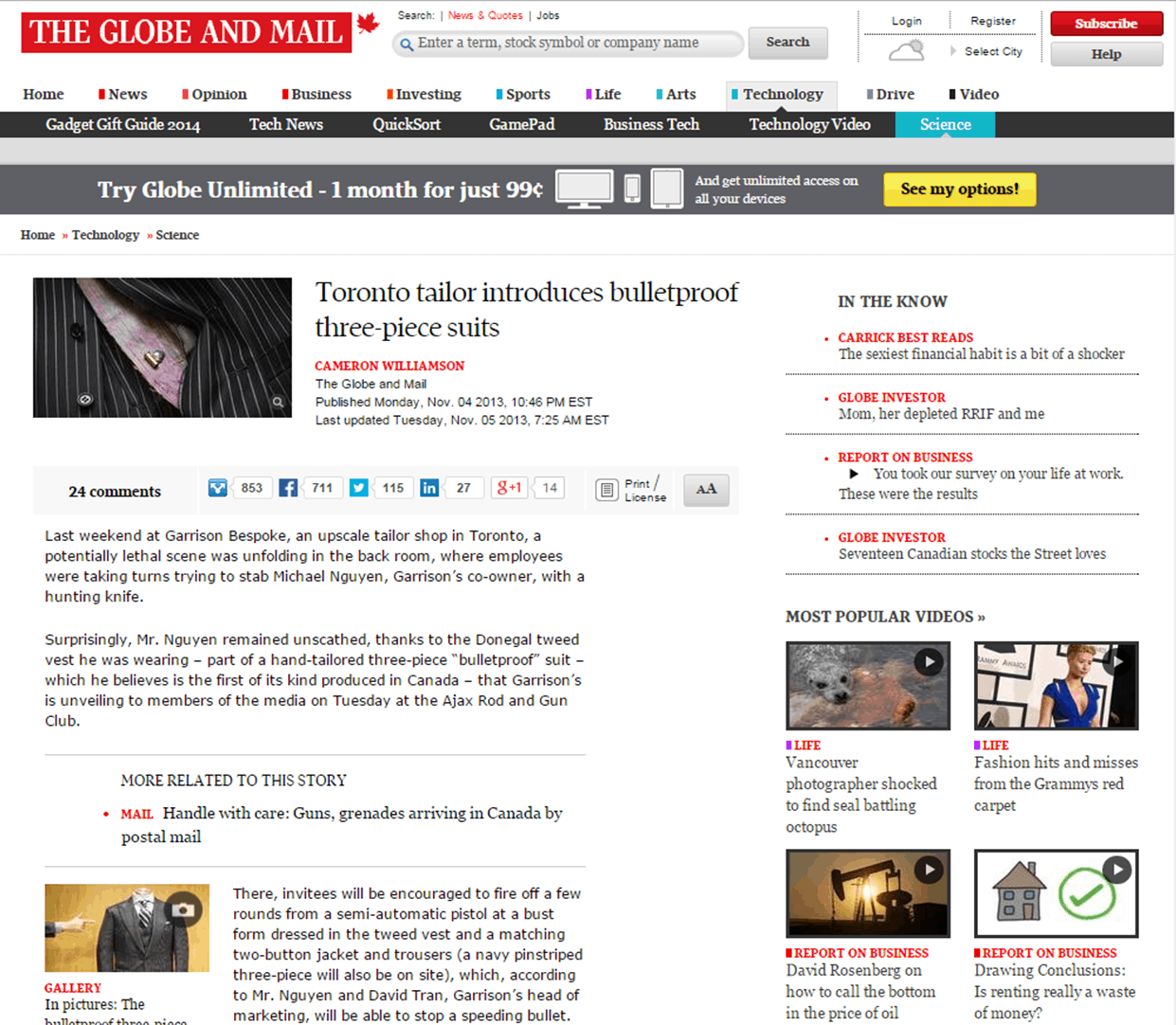The globe and mail 18