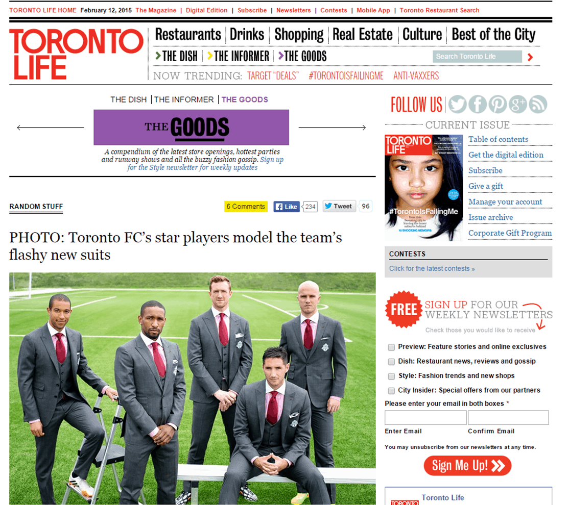 Toronto life 4 TFC