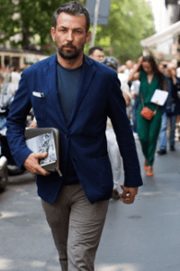 The Garrison travel blazer acts as its' very own carry on