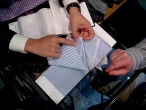 Custom Shirt Swatches from Garrison Bespoke