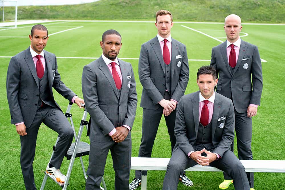 Custom Made Suits Toronto FC - Garrison Bespoke