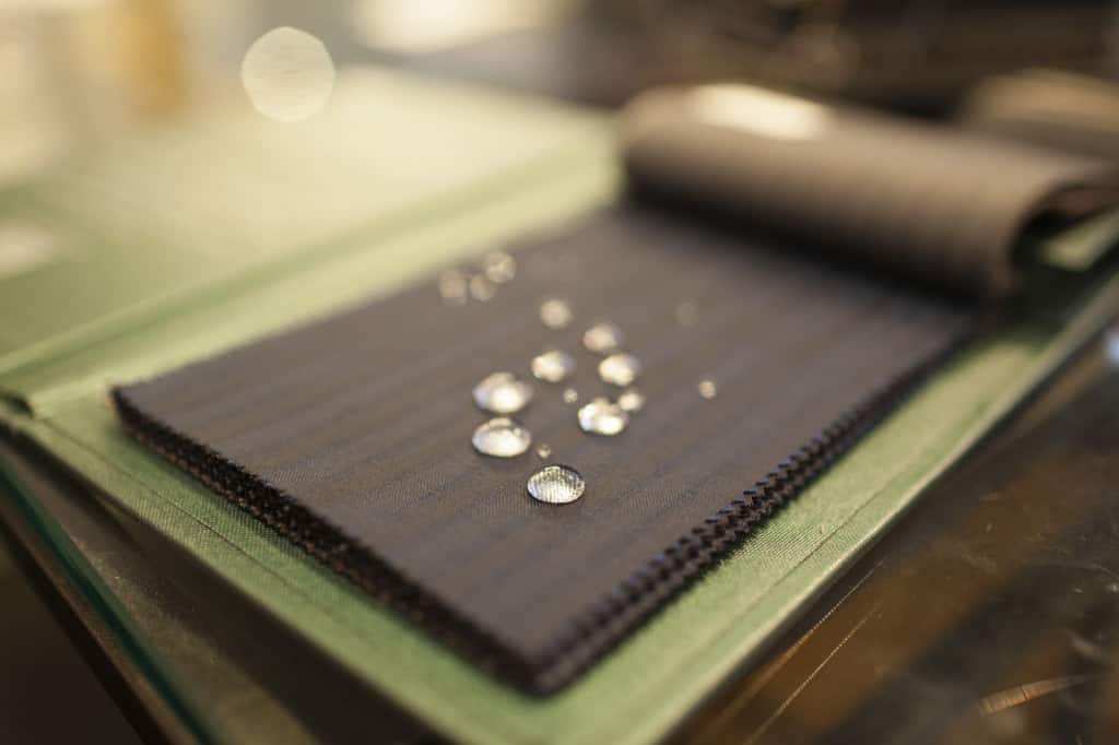 cleaning a custom suit